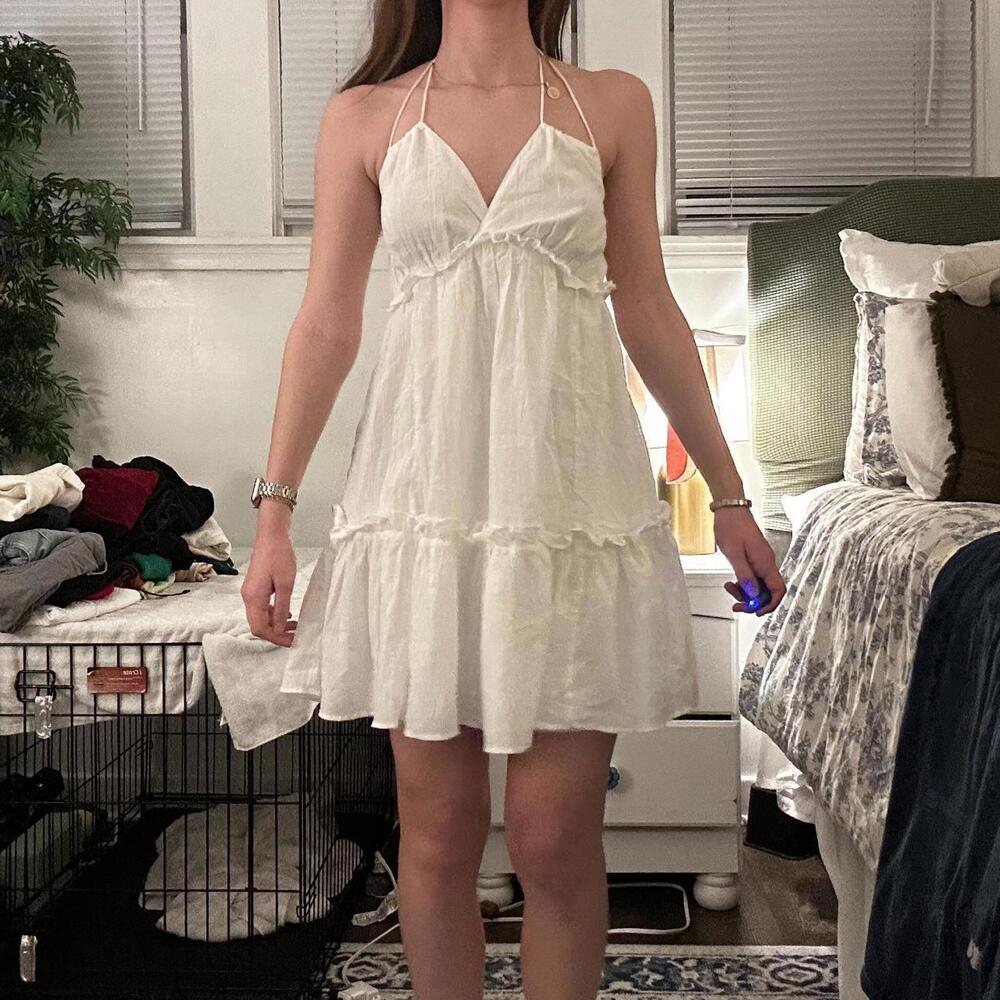 H&M White flowy dress